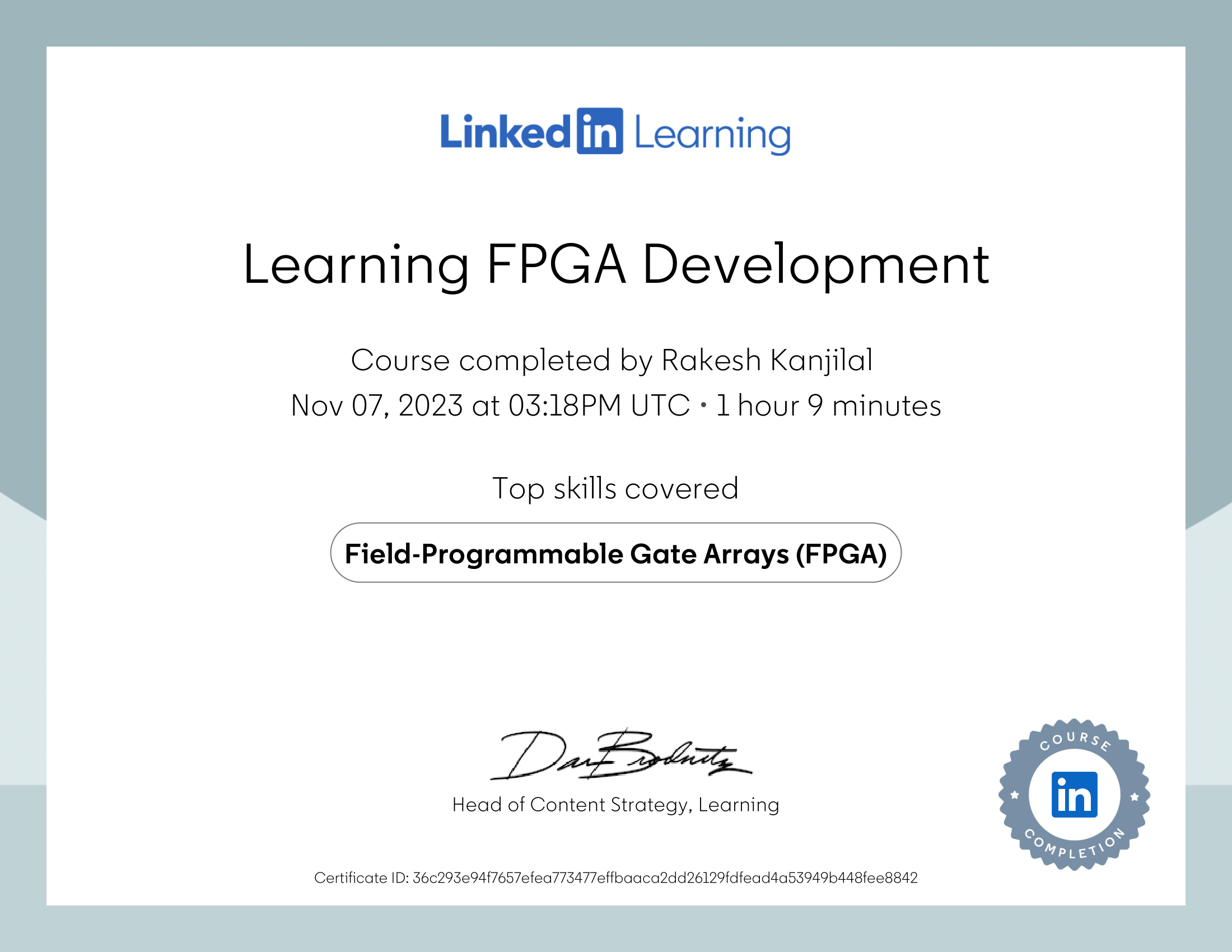 Certificate 2